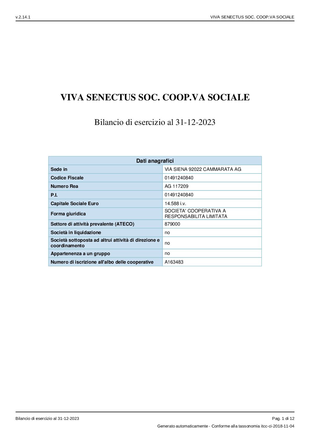 Viva Senectus